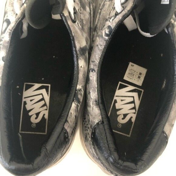 VANS Moon Surface Print Lace up Sneakers M6.5 W8 - Picture 8 of 10